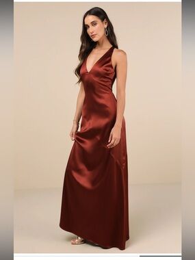 heavenly hues red maxi dress Lulus + Heavenly Hues Red Maxi Dress
